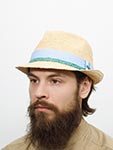 Шляпа STETSON арт. 1238567 TRILBY RAFFIA (кремовый)